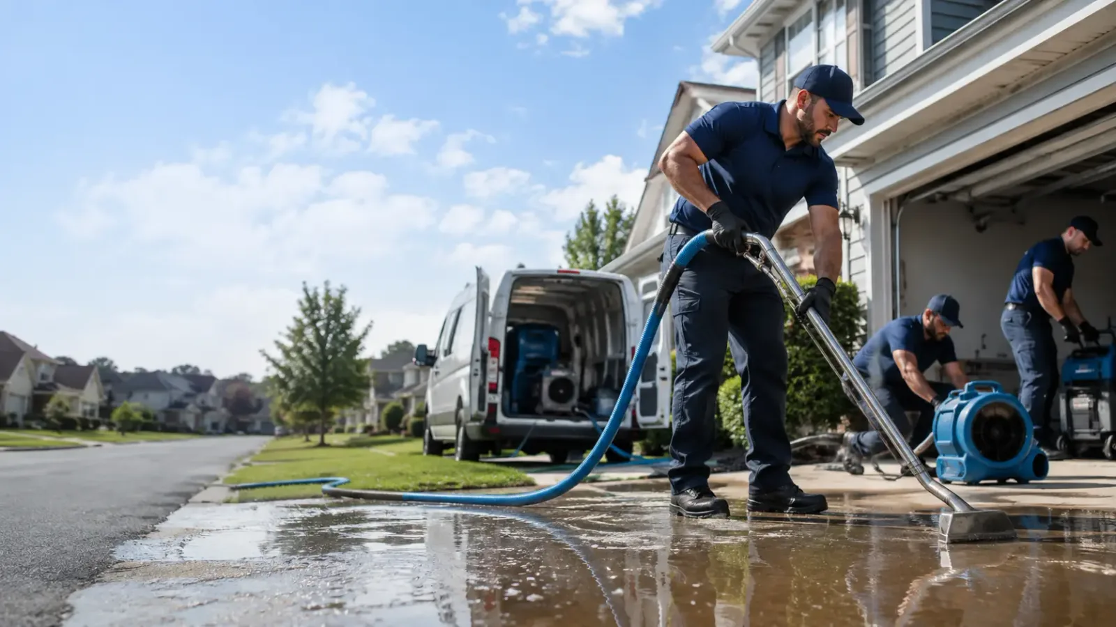 Flood Damage Restoration in Kawkawlin, MI